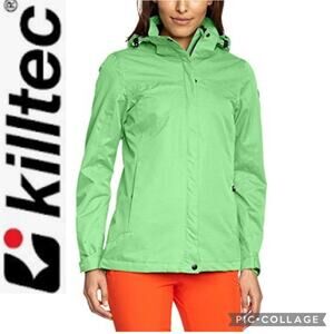 Killtec Women's green rain wind Jacket size 8